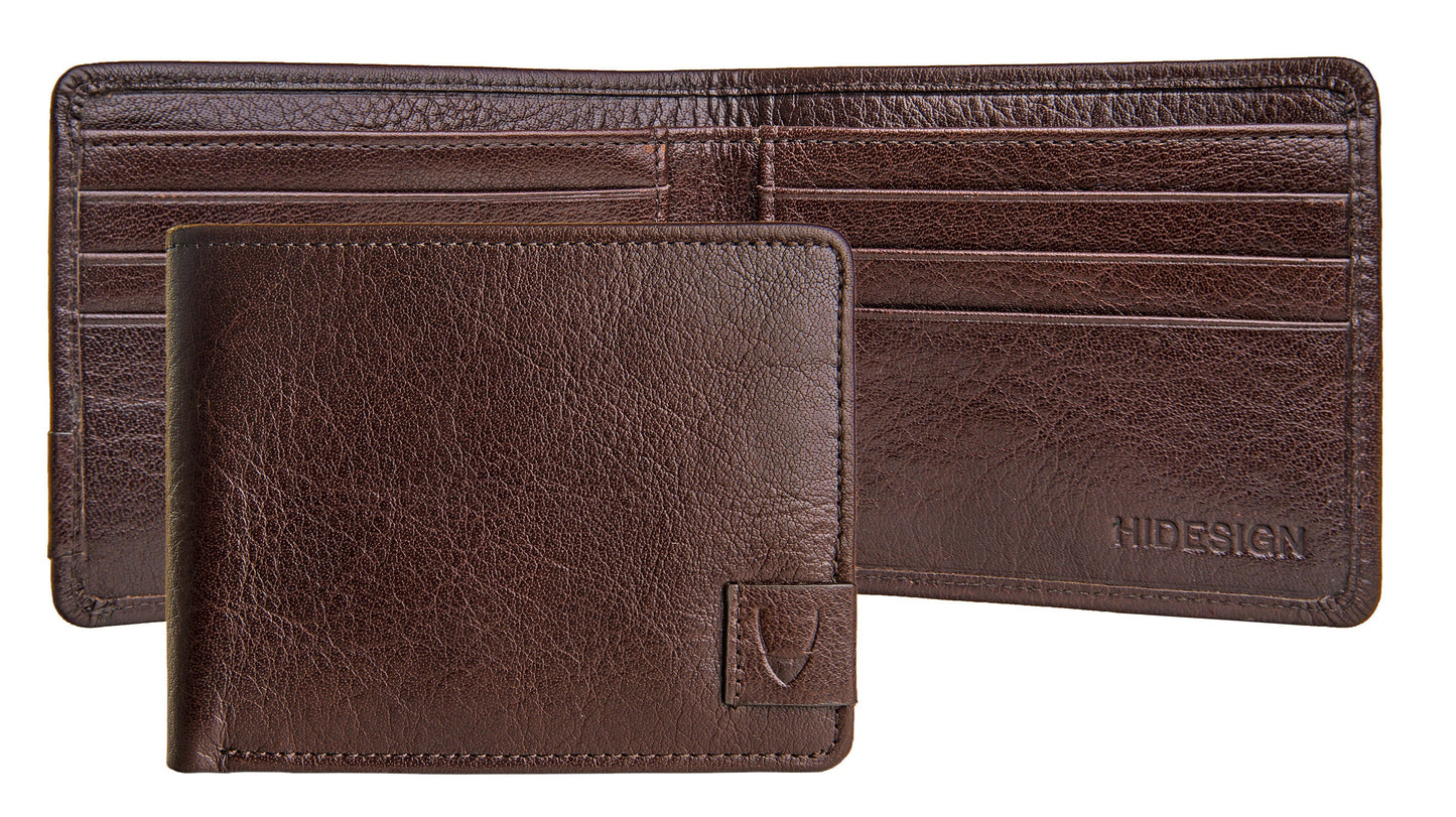 Vespucci RFID Blocking Buffalo Leather Slim Bifold Wallet