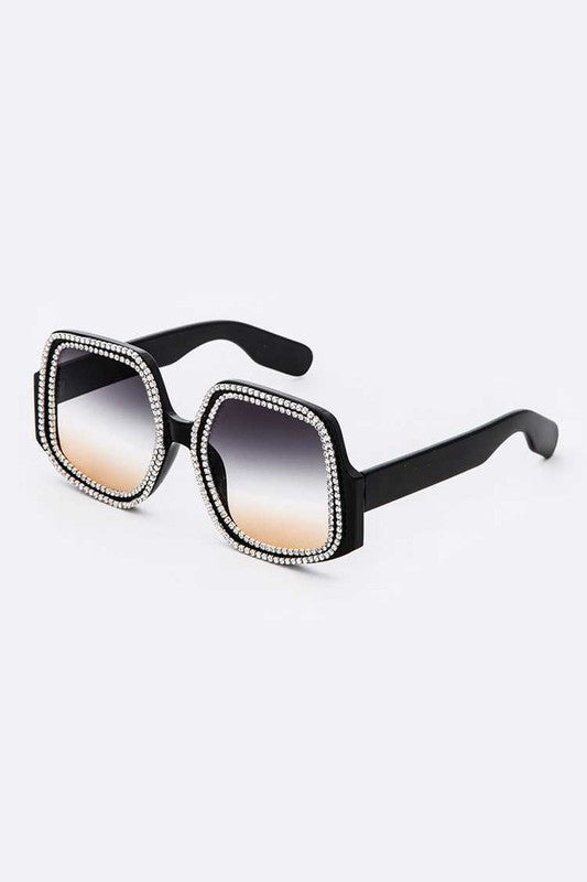 Glammed in Crystals Sunglasses