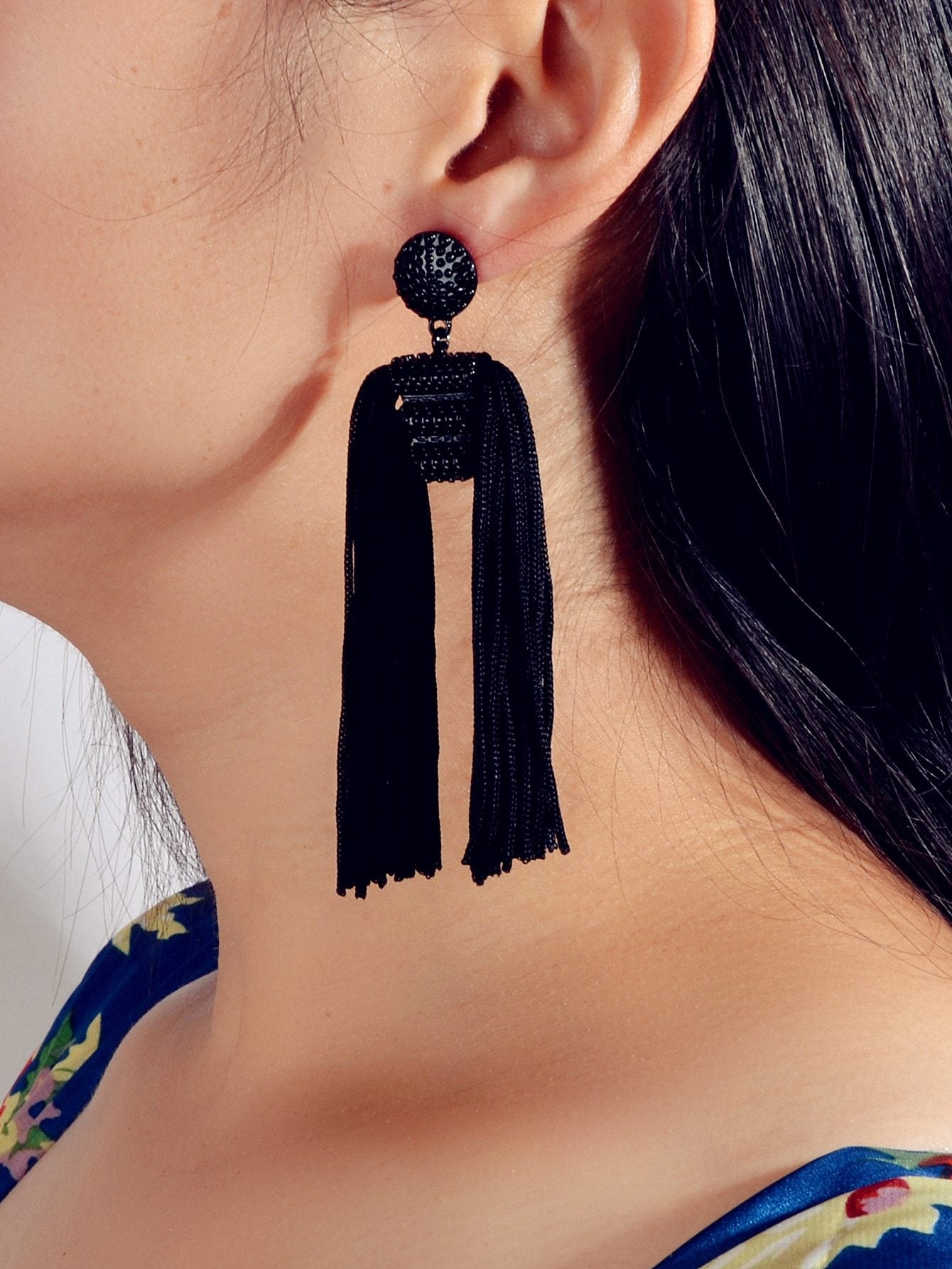 Double Trending Tassel Drop Earrings