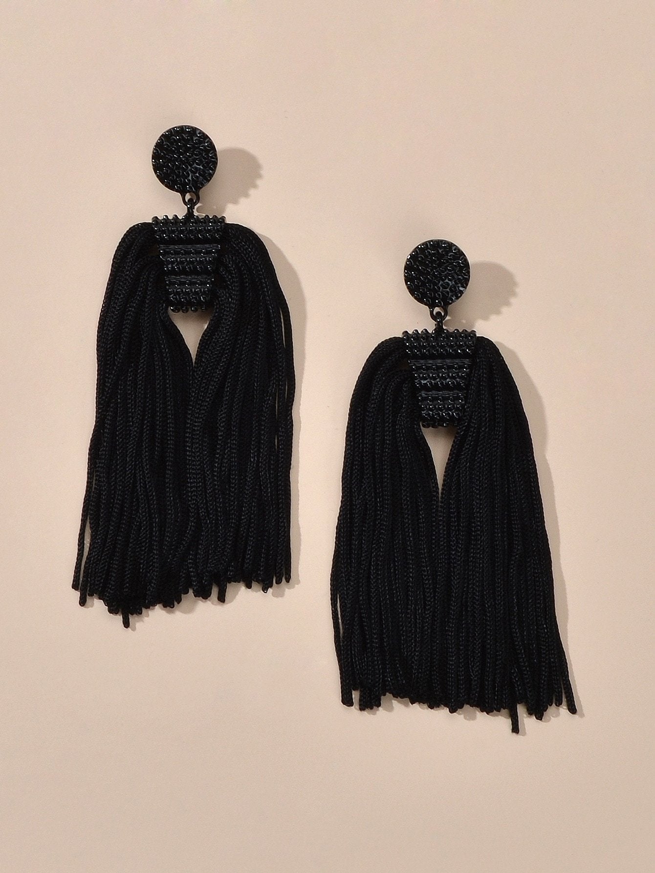 Double Trending Tassel Drop Earrings