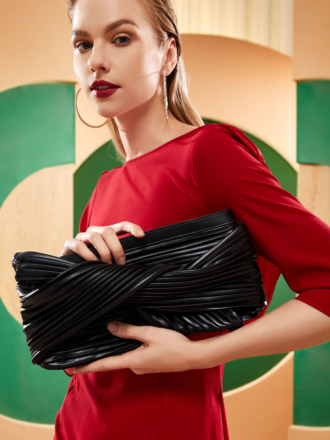 All Twisted in Style Handbag