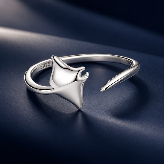925 Sterling Silver & Plated White Gold 1.7mm Ring for Men