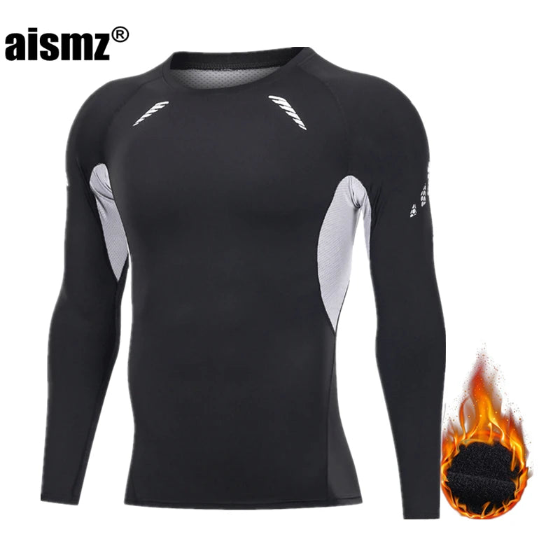 Compression Fleece Winter Long Johns Thermal Underwear