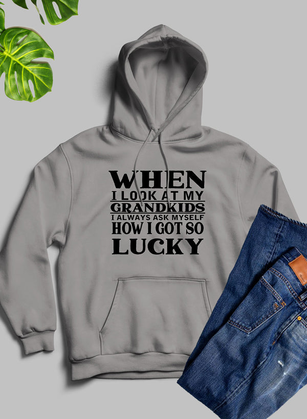 When I Look at My Grandkids Hoodie