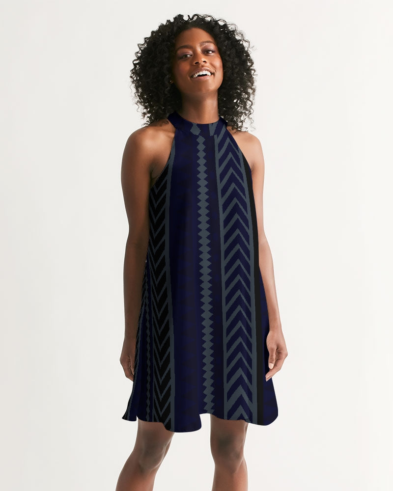 Find Your Coast® One-Way Casual Halter Dress