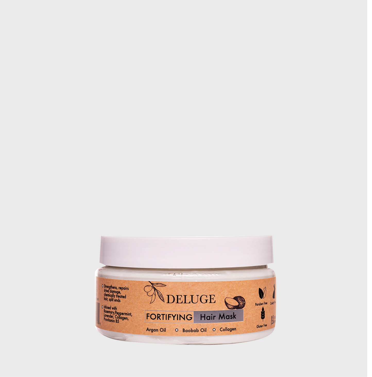 Mascarilla fortificante para el cabello