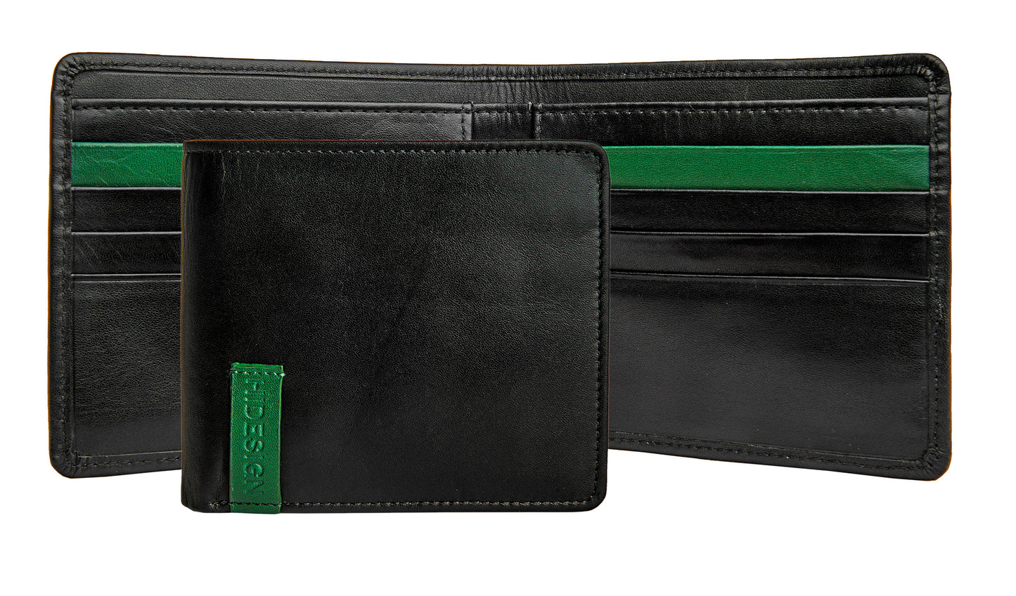 Hidesign Dylan 04 Leather Slim Bifold Wallet