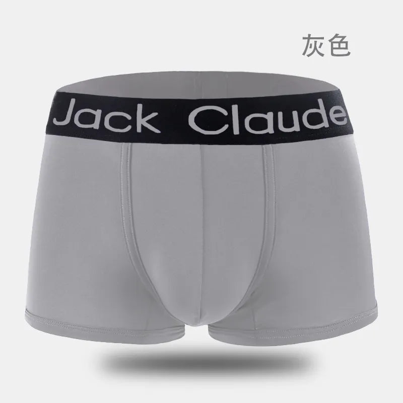 Calzoncillos tipo bóxer ajustados y transparentes de Jack Claude