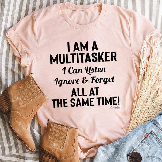 Camiseta Soy una persona multitarea