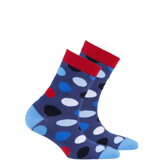 Kids Red Admiral Dot Socks