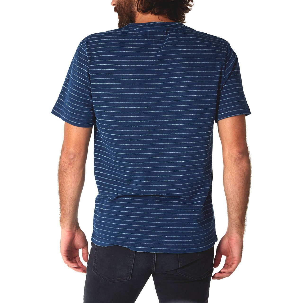 Camiseta Lucas Indigo Jacquard