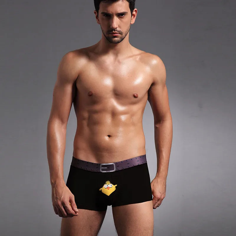 Calzoncillos tipo bóxer y slip para hombre de Christie Kirkland con divertidos dibujos animados