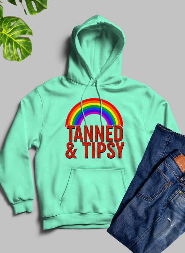 Sudadera con capucha Tanned &amp; Tipsy