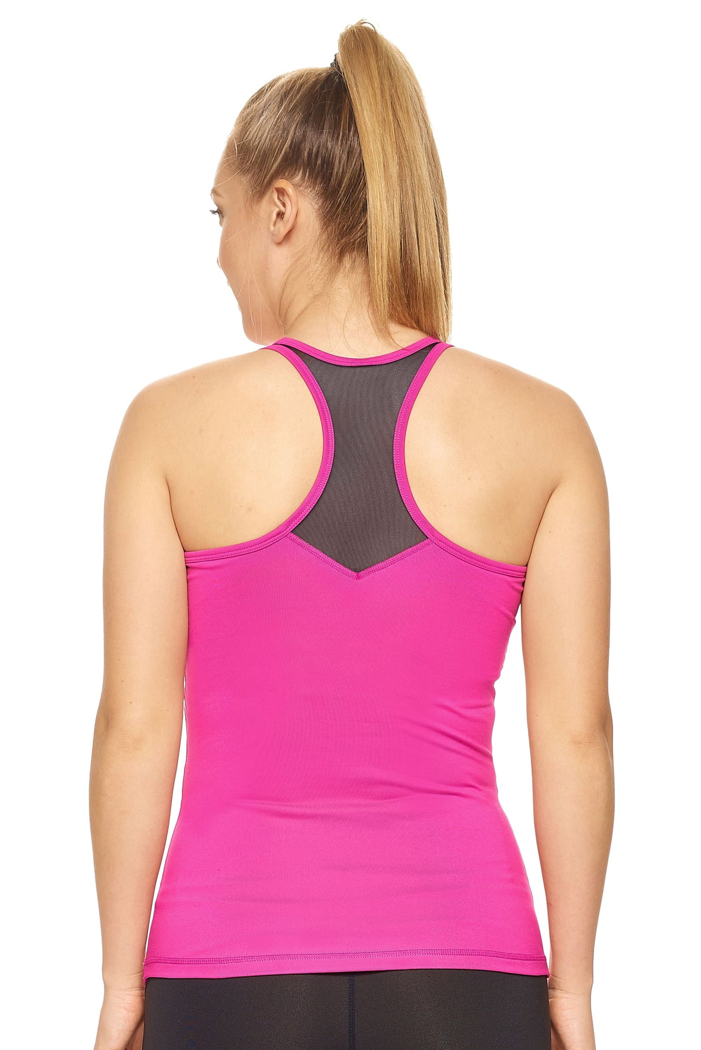 Airstretch™ Mesh Panel Racerback Tank