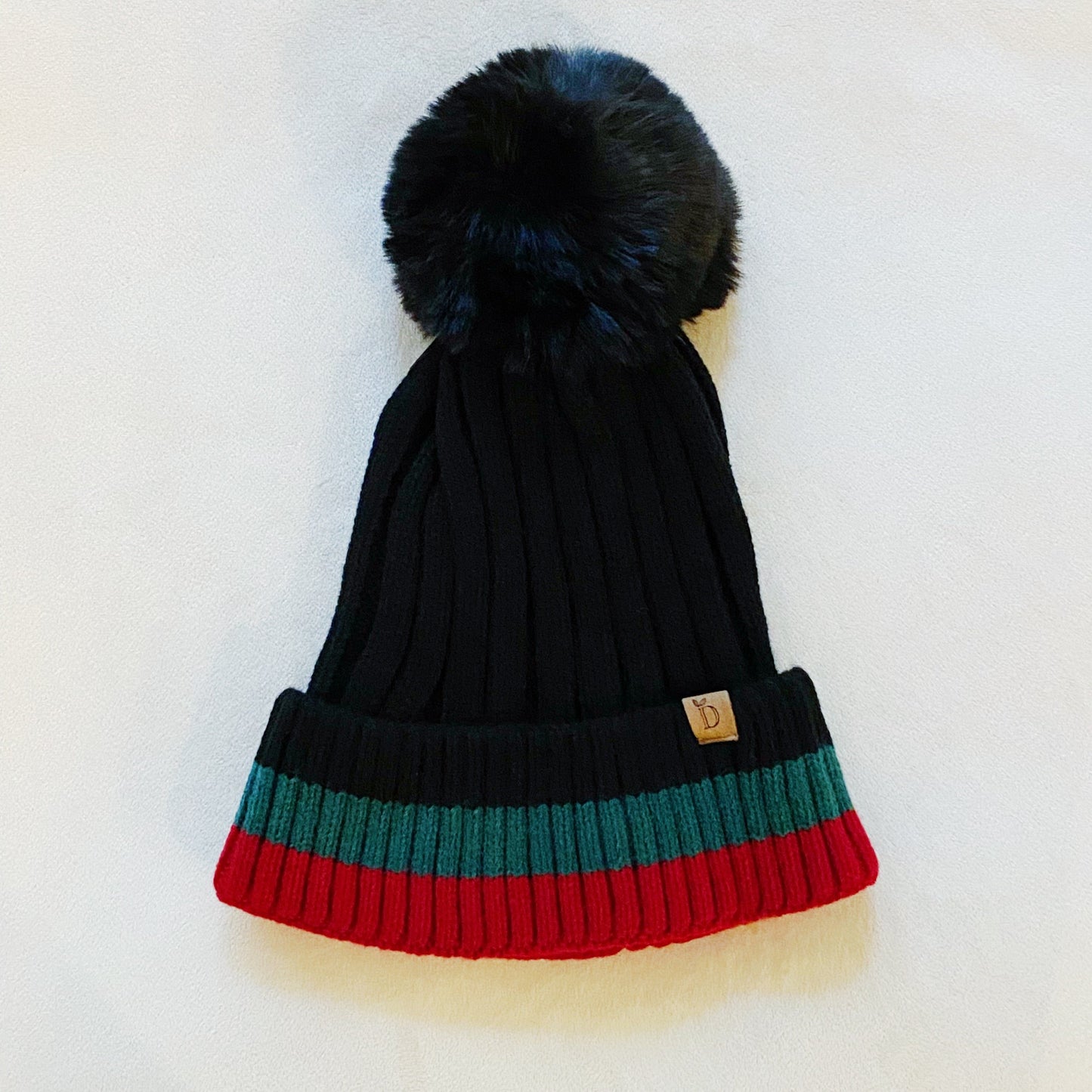 Deluna Stripe Beanie