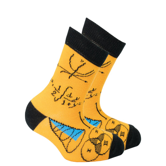 Kids Trigonometry Socks