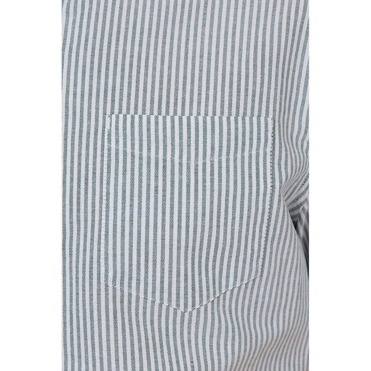 Larry Green Vertical Striped Shirt