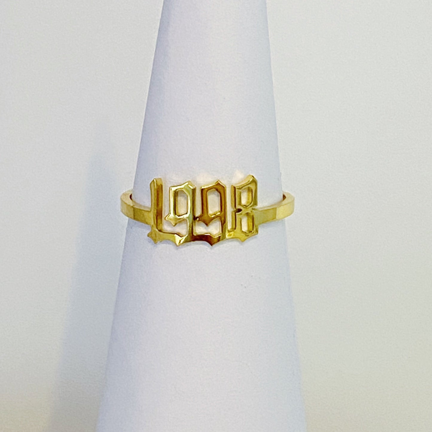 Anillo del año de nacimiento