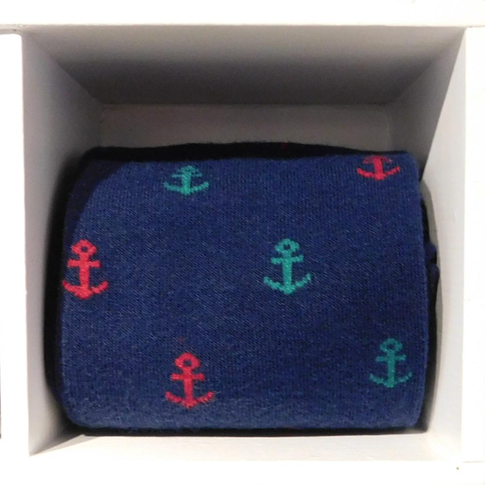 Anchor Socks - Men's Mid Calf - Port & Starboard