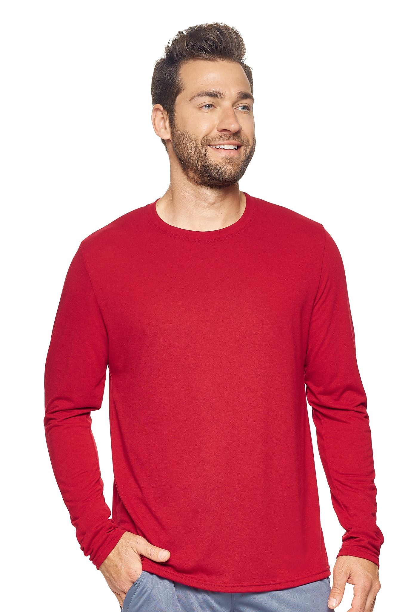 AB901 Men's TriTec™ Long Sleeve Crew Neck Tee