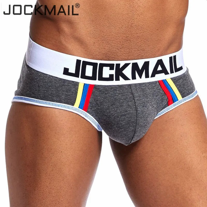 JOCKMAIL Men's Cotton Brief Underwear