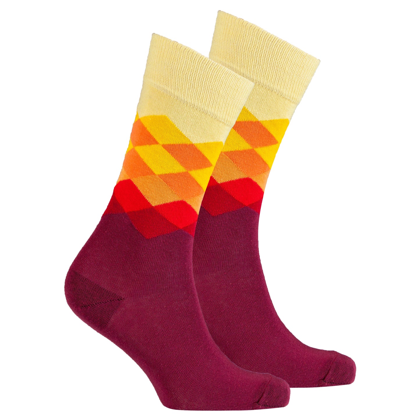 Men's Flame Diamond Socks