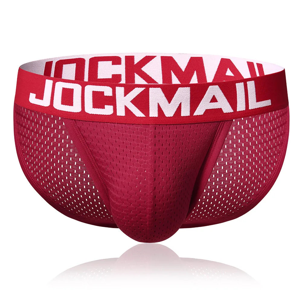 JOCKMAIL Men's Ice Silk Mesh Underwear