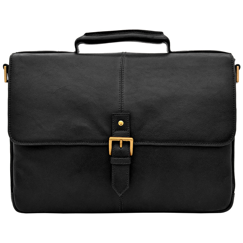 Hidesign Charles Leather 15" Laptop Compatible Briefcase Work Bag