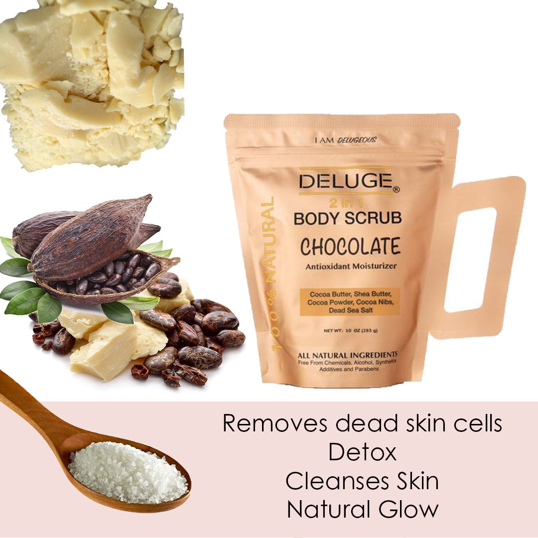 Exfoliante de chocolate 