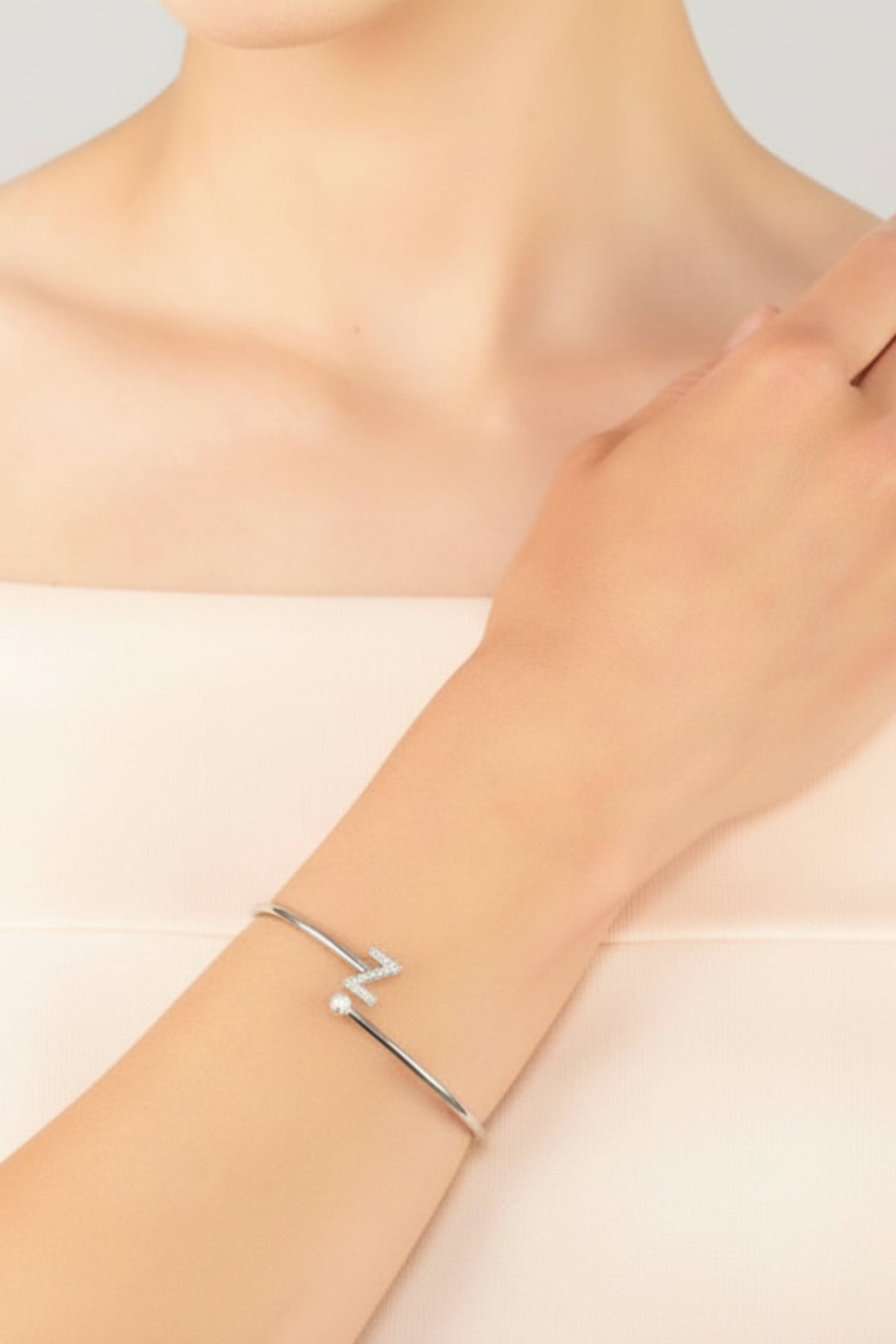 Initial Bangle Silver Z