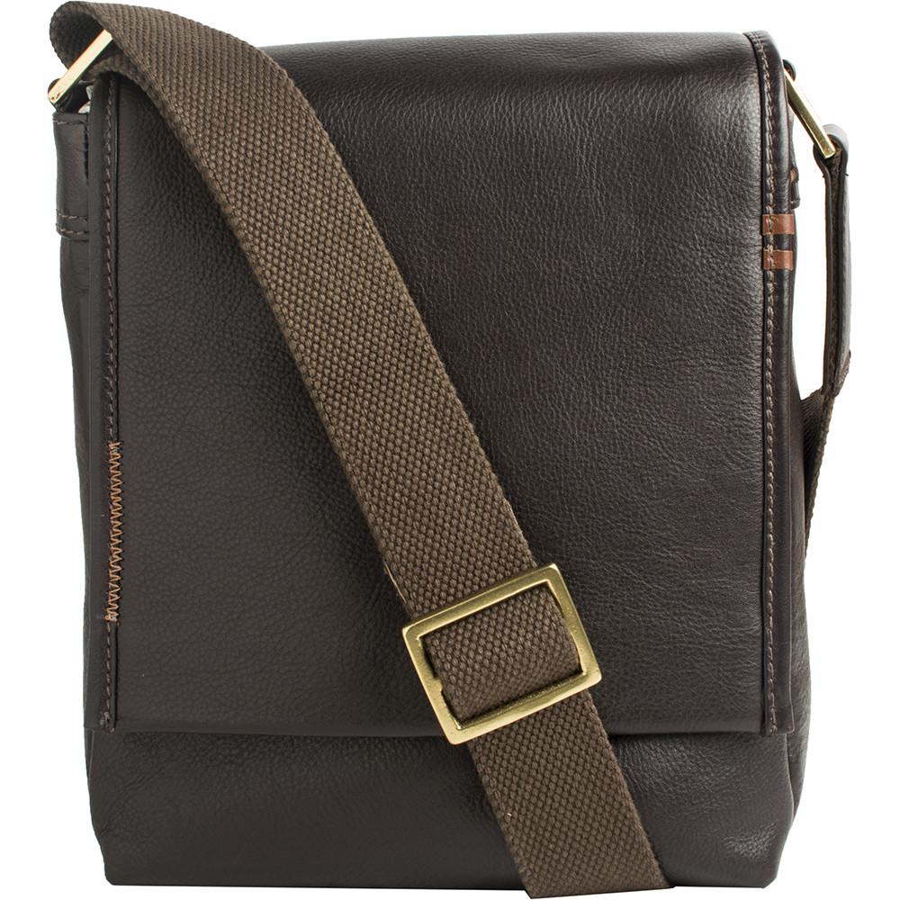 Seattle Unisex Leather Crossbody Messenger