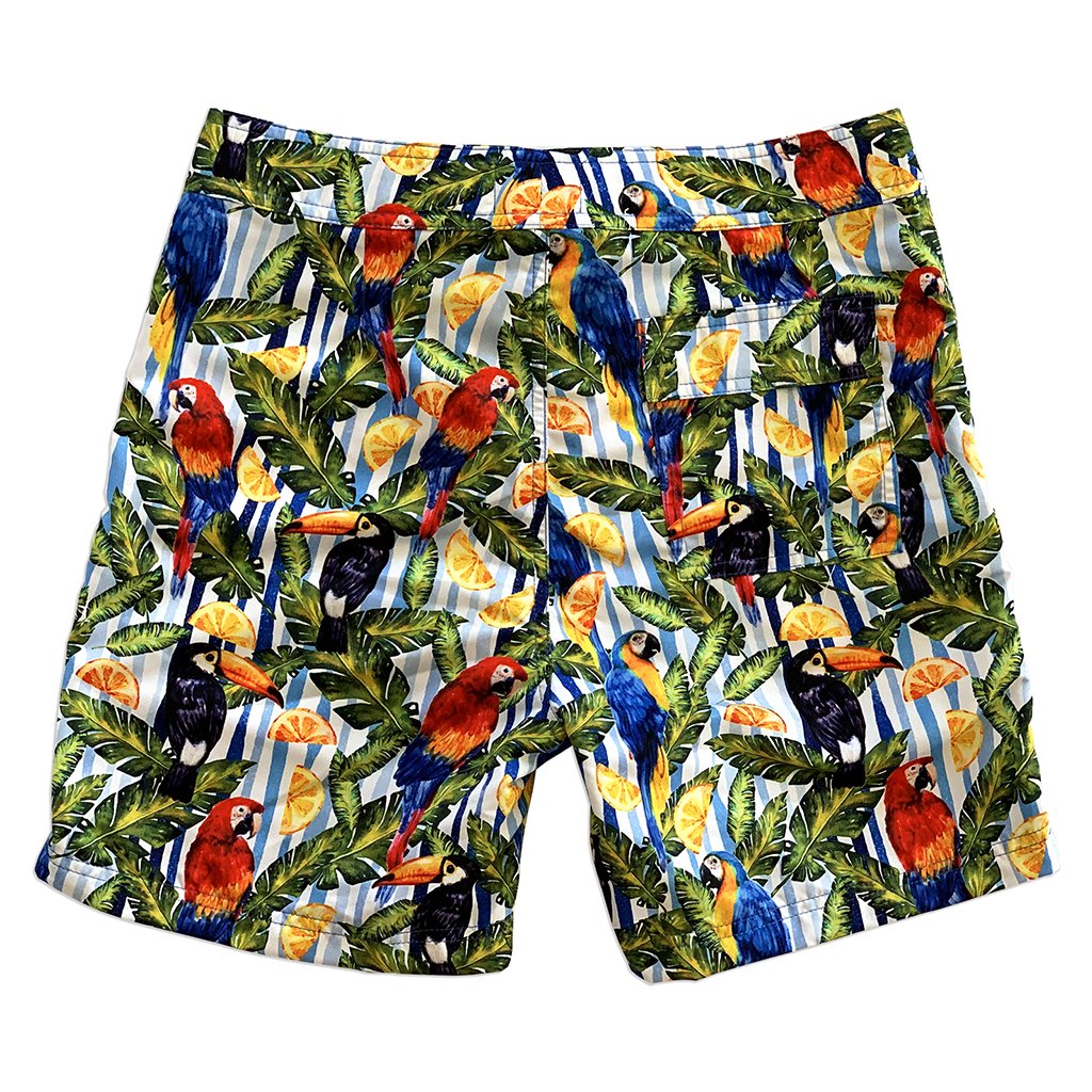 Eco-Friendly Surf Tropical Style 17" Boardshort