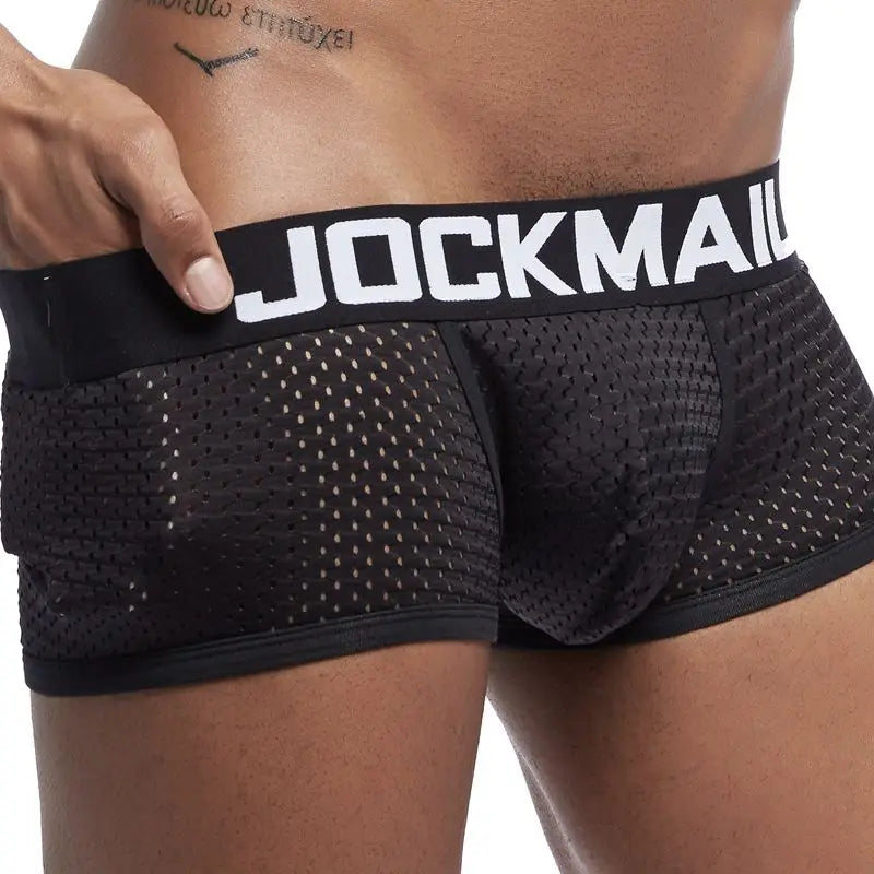 Calzoncillos tipo bóxer de malla transpirable JOCKMAIL