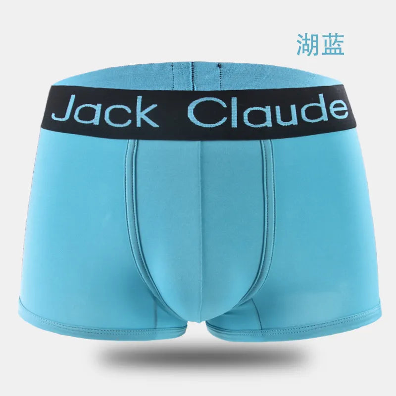 Calzoncillos tipo bóxer ajustados y transparentes de Jack Claude