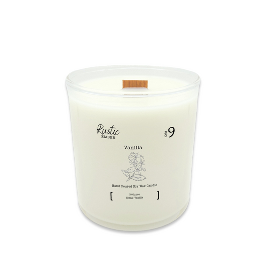 Rustic Ember | Vanilla | 10 Ounce Candle