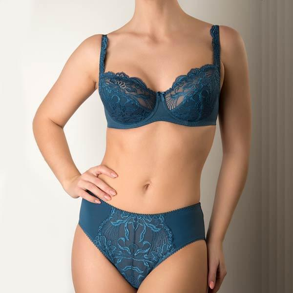 Semi-Sheer Lace Full Figure Bra Vova Laura