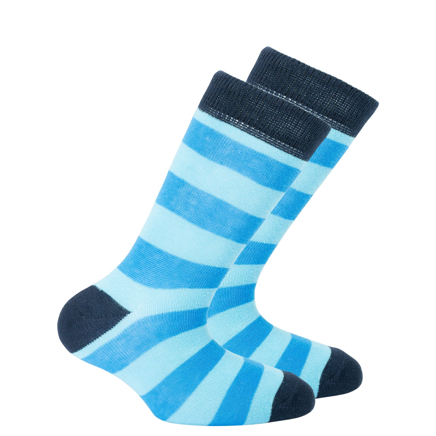 Kids Black Sky Stripe Socks