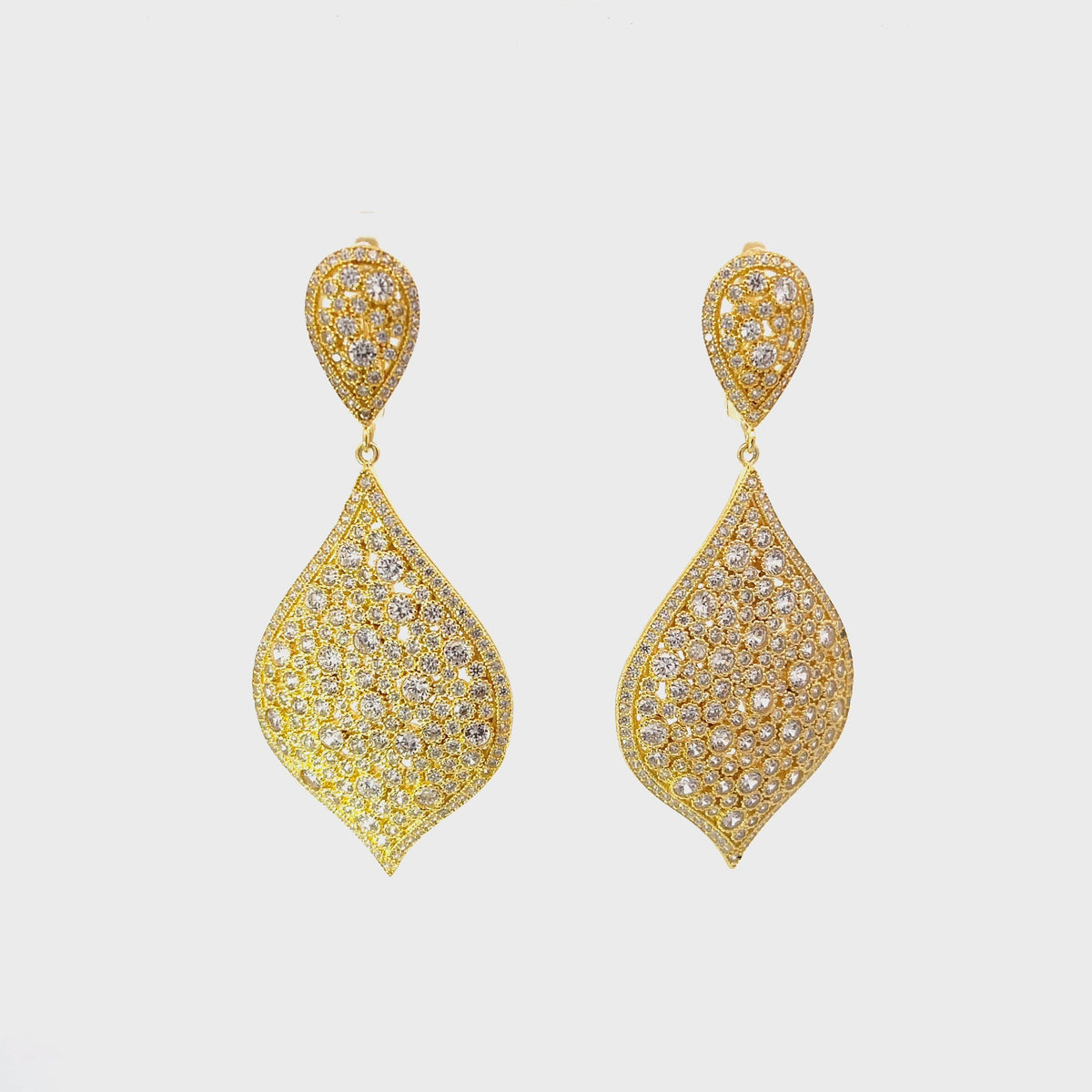 Arabian Nights Earrings Gold