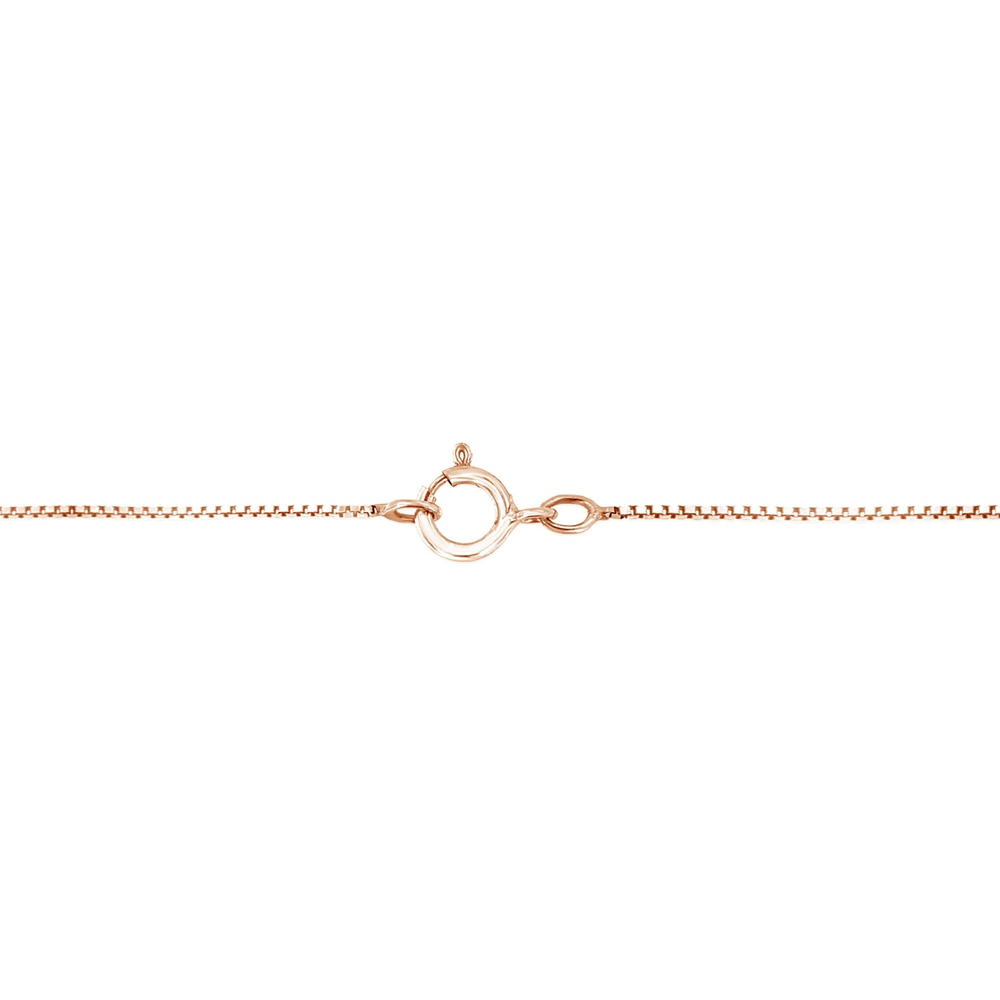 10K Rose and White Gold Plated .925 Sterling Silver 1/4 Cttw Miracle-Set Champagne Diamond Triple Circle 18" Necklace (I2-I3 Clarity)