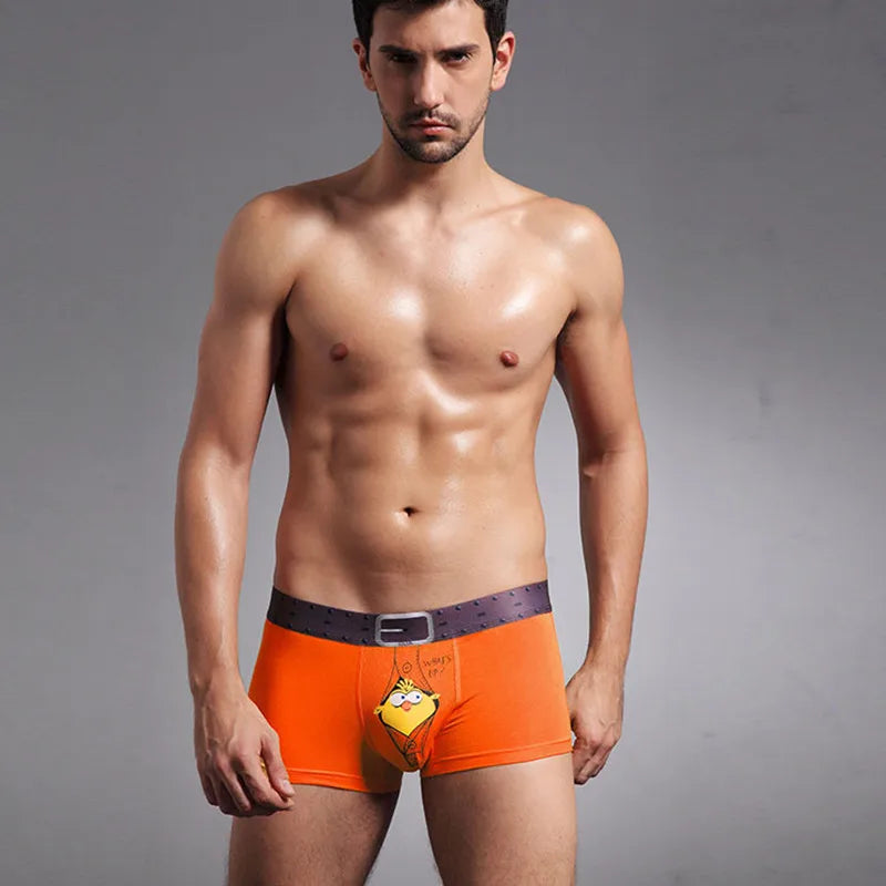 Calzoncillos tipo bóxer y slip para hombre de Christie Kirkland con divertidos dibujos animados