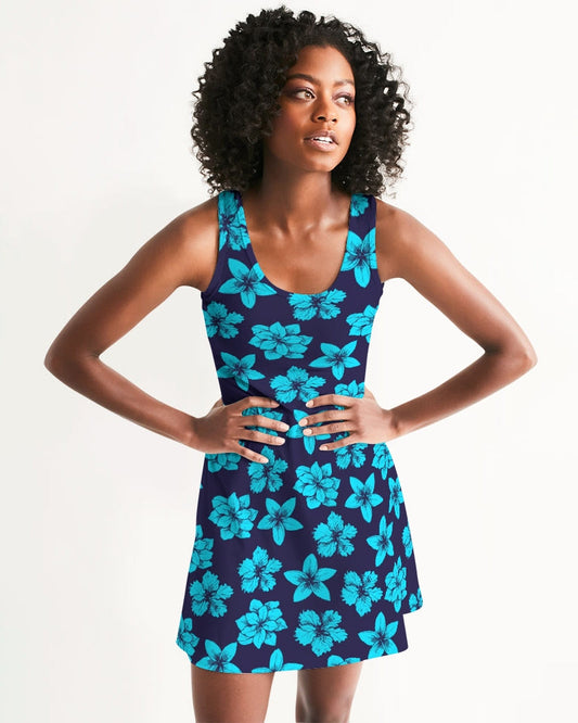 Find Your Coast® Floral Surf Casual Racerback Dress