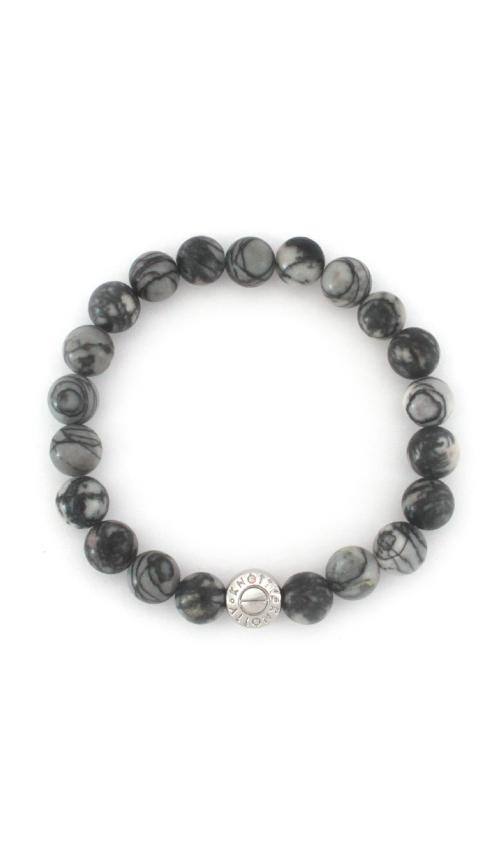 Tessa Bracelet | Black Silk Stone