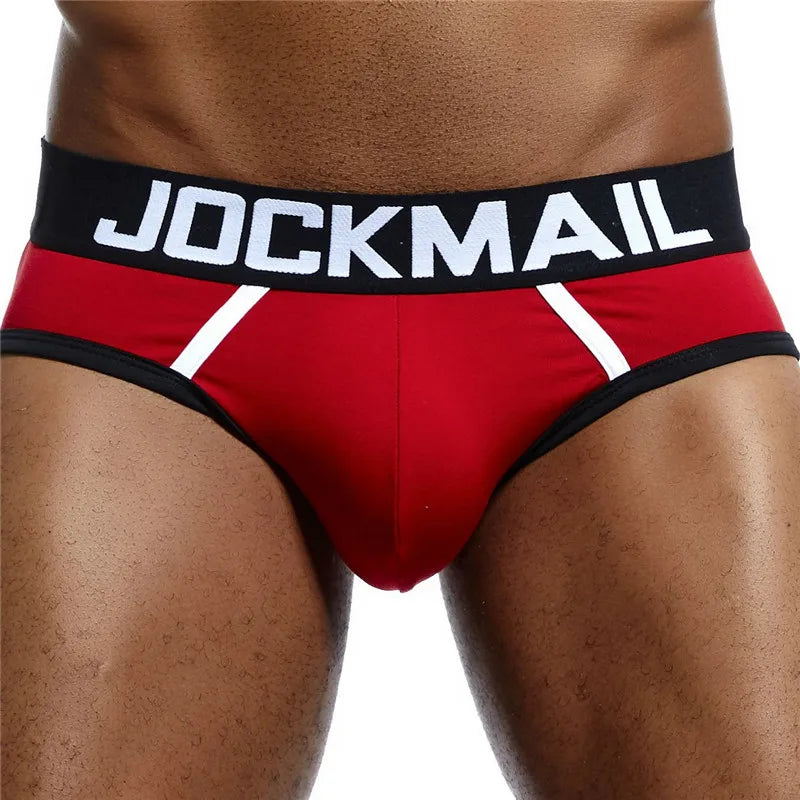 JOCKMAIL Men's Cotton Brief Underwear