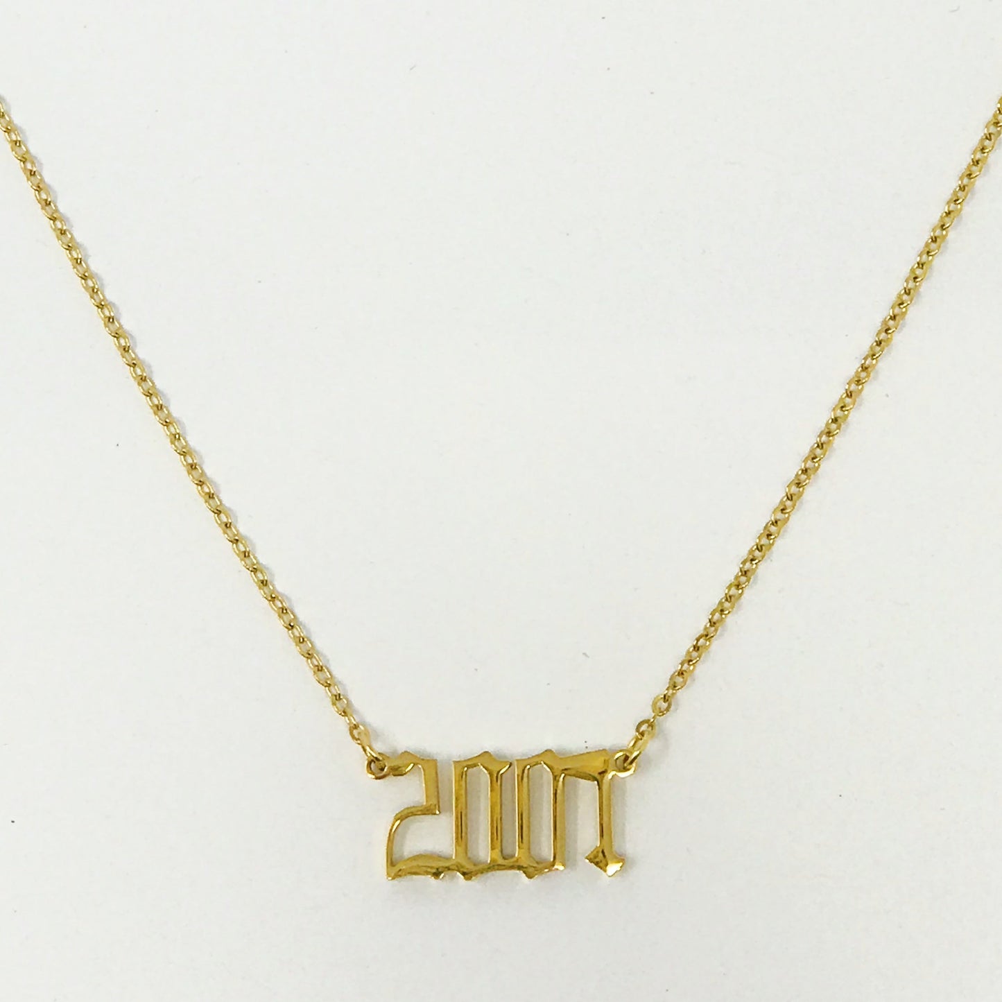 Birth Year Necklace