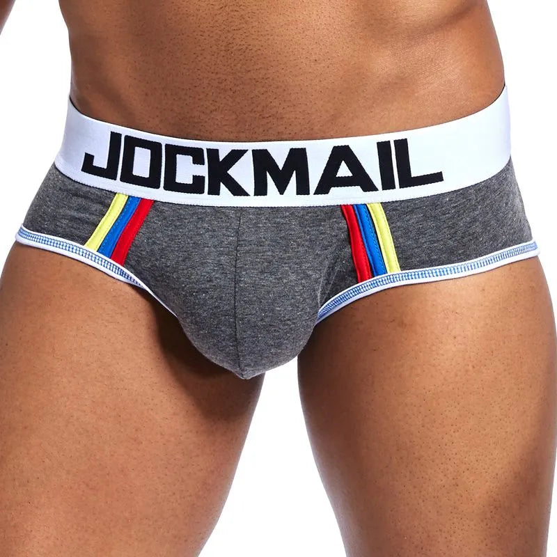 JOCKMAIL Men's Cotton Brief Underwear