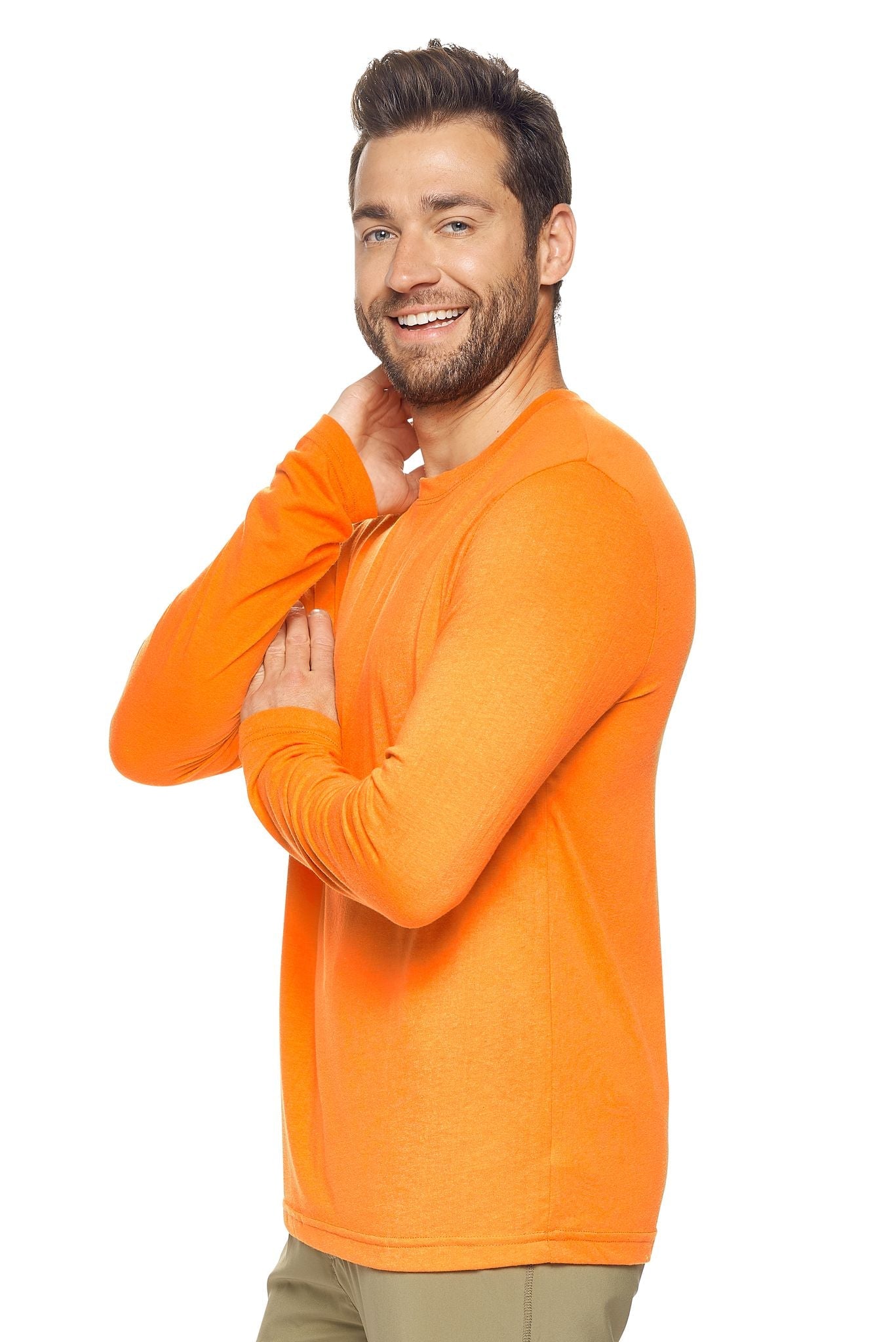 AB901 Men's TriTec™ Long Sleeve Crew Neck Tee