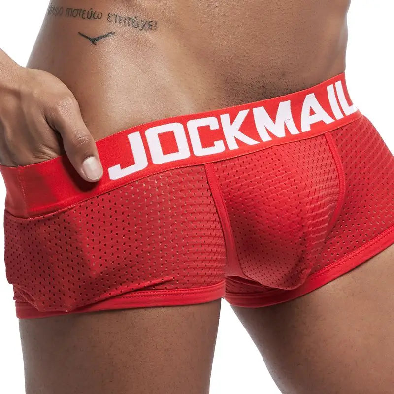 Calzoncillos tipo bóxer de malla transpirable JOCKMAIL