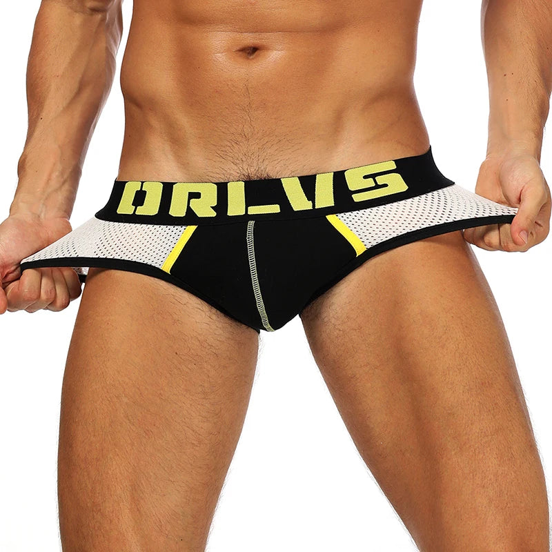 Men's Mesh Cotton Underwear Brief