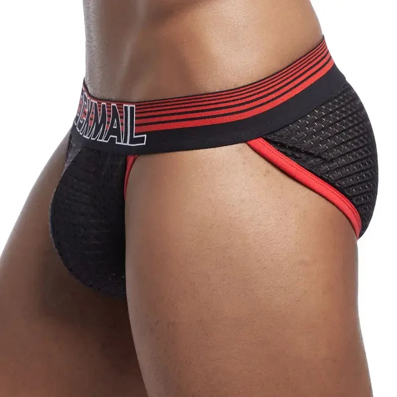 JOCKMAIL Men's Ice Silk Mesh Underwear