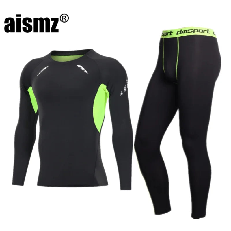 Compression Fleece Winter Long Johns Thermal Underwear